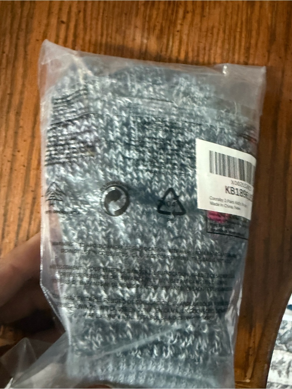 Kids Cozy Fuzzy Gloves 3 pack Blue, Gray, multi color